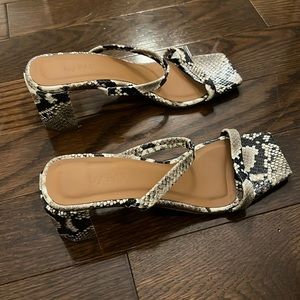 BY FAR Tanya sandal heels